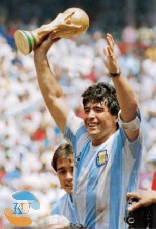 3. Cầu thủ vĩ đại nhất thế giới - Diego Maradona (1976-1997)