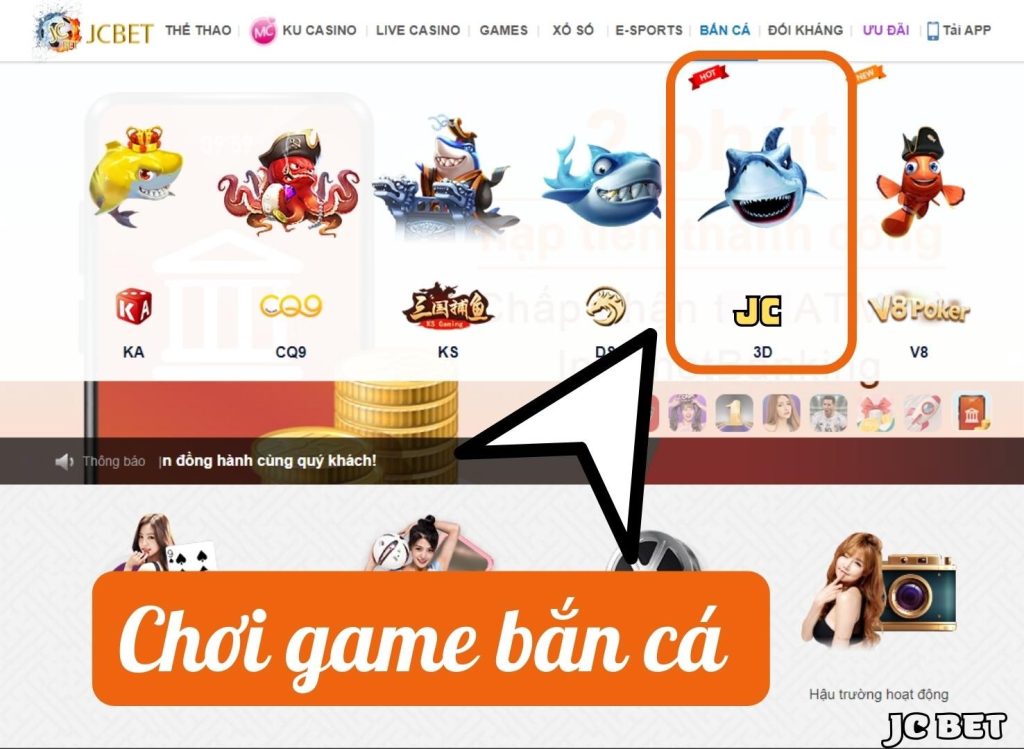 Game 3D Bắn cá