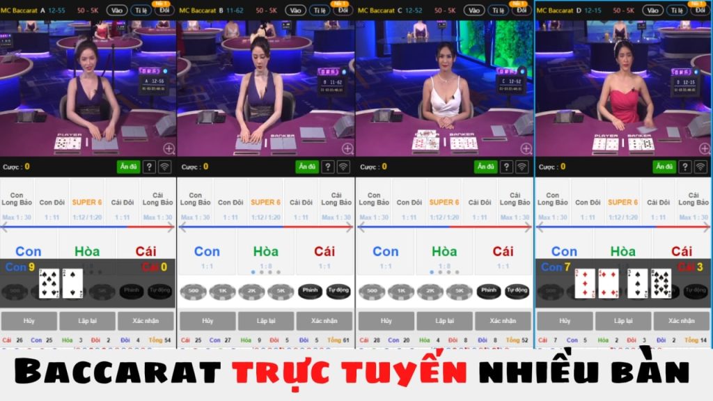 chơi baccarat tiền thật kiếm tiền