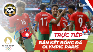 Trực tiếp bóng đá Olympic